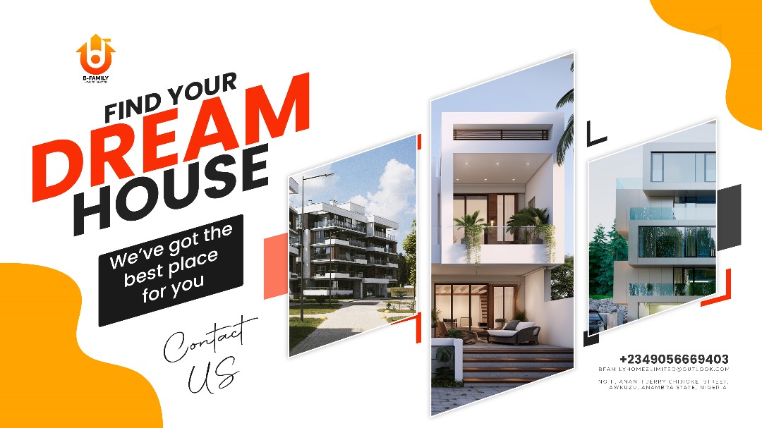 Property video tour - B-Family Homes real estate in Anambra